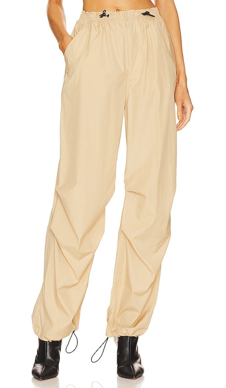 Rag & Bone Relaxed Light Khaki Becky Flight Pants Size S